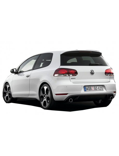 Volkswagen Golf 6 2009 - 2012 GTI Arka Tampon Eki - Difüzör (Plastik)