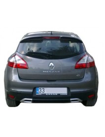 Renault Megane 3 2009 - 2013 Sport Difüzör (Plastik)