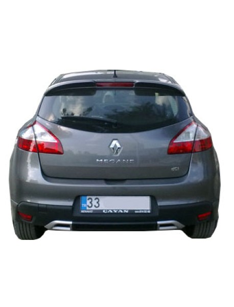 Renault Megane 3 2009 - 2013 Sport Difüzör (Plastik)