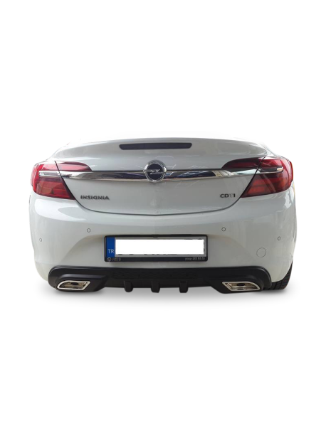 Opel İnsignia 2009 - 2016 Egzoz Görünümlü Universal Difüzör (Plastik)