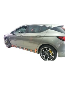 Opel Astra K 2016 Sonrası Opc Yan Marşpiyel Seti (Plastik)