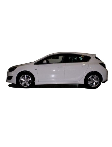 Opel Astra J HB - Sedan Uyumlu 2013-2015 OPC Yan Marşpiyel Seti (Plastik)