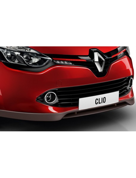Renault Clio 4 2012 - 2016 Sport Ön Tampon Altı Ek + Lip  (Plastik)