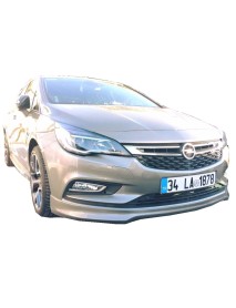 Opel Astra K 2016 Sonrası Ön Tampon Ek (Plastik)