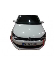 Volkswagen Polo 2010 - 2014 Makyajsız Ön Tampon Ek (Plastik)