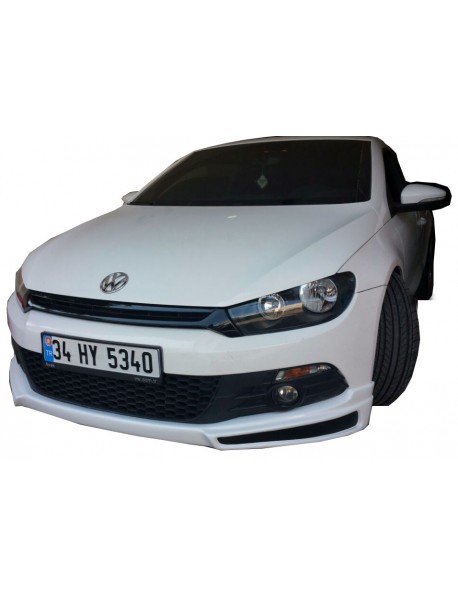 Volkswagen Scirocco 2009 - 2014 JE Design Ön Tampon Ek (Plastik)