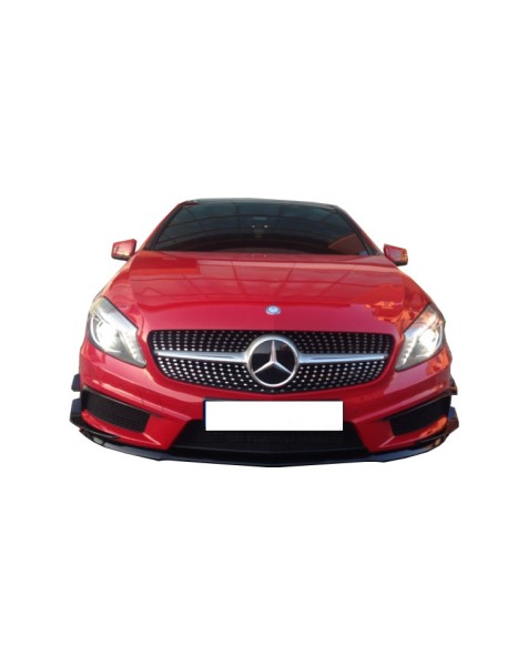 Mercedes A Serisi W176 2013 - 2015 A45 Ön Tampon Kaşları (Plastik)