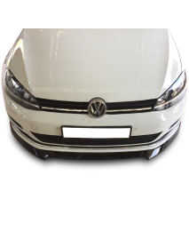 Volkswagen Golf 7 2012 - 2016 Yeni Model Ön Tampon Altı Lip (Plastik)
