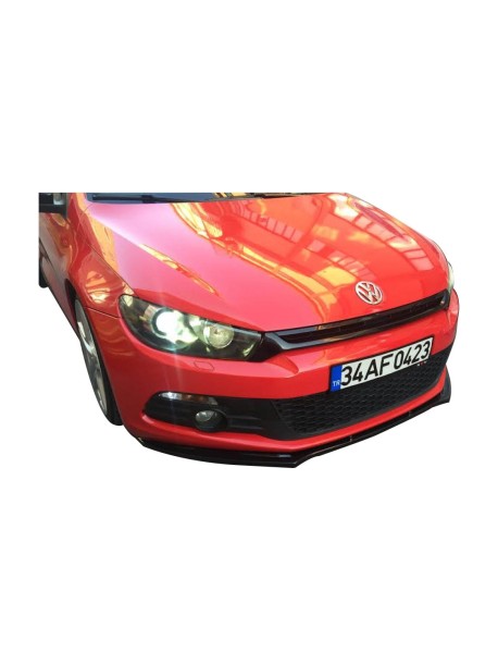 Volkswagen Scirocco 2009 - 2014 Ön Tampon Altı Lip (Plastik)