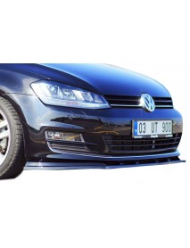 Volkswagen Golf 7 2012 - 2016 Ön Tampon Altı Lip (Plastik)