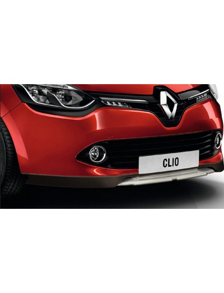 Renault Clio 4 2012 - 2016 Sport Ön Tampon Altı Ek + Lip  (Plastik)