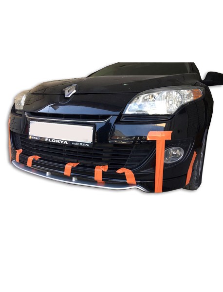 Renault Megane 3 2009 - 2013 Sport Ön Tampon Ek + Lip (Plastik)