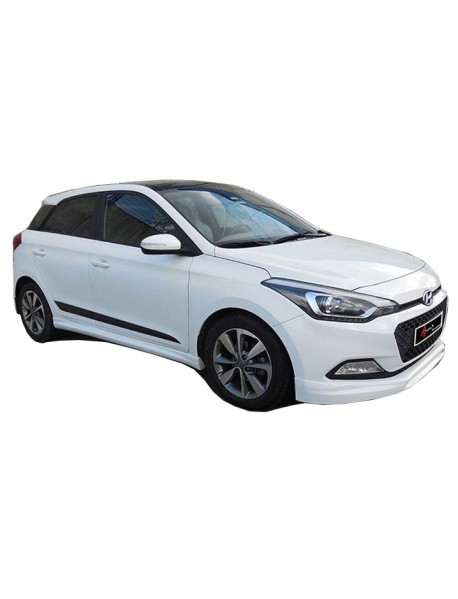 Hyundai i20 2014 Sonrası Ön Tampon Ek (Plastik)