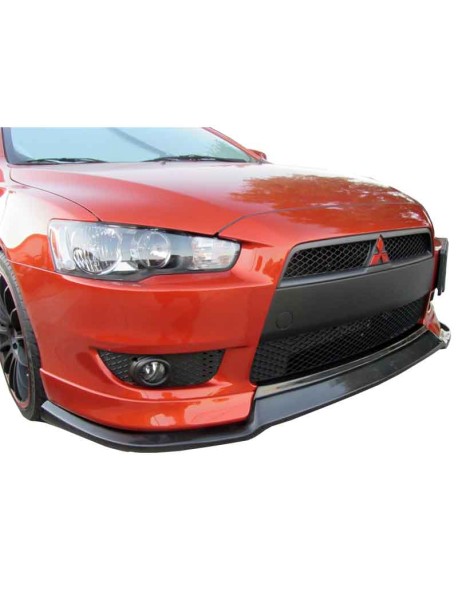 Mitsubishi Lancer 2009 Sonrası 10 Kasa Ön Flap Altı V Lip (Plastik)