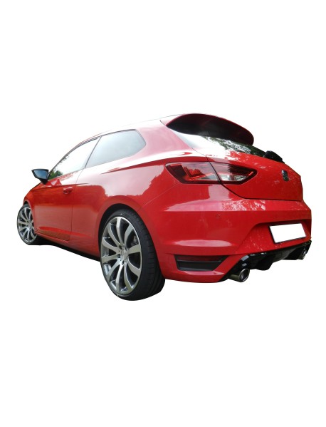 Seat Leon MK3 - 5F 2013 - 2016 SC 2 Kapı Spoiler (Fiber)