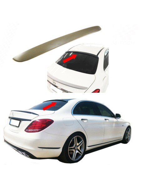 Mercedes E Serisi W213 e63 Cam Üstü Spoiler (Plastik - Taiwan)